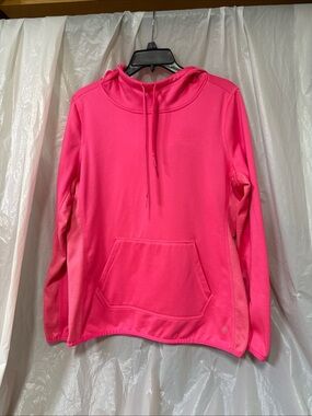 Danskin Neon Pink Hoodie Pullover size medium